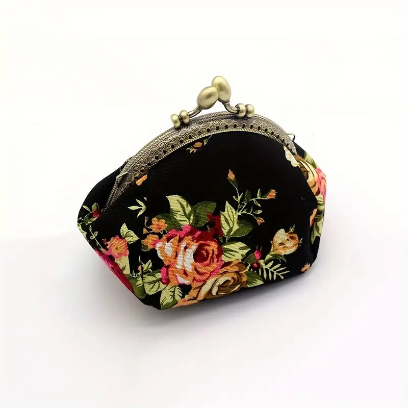 Vintage Floral Coin Purse