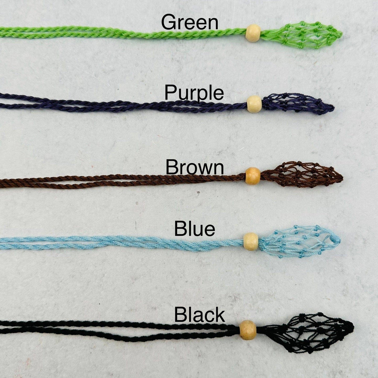 Crystal Holder Necklace - You Select Style -