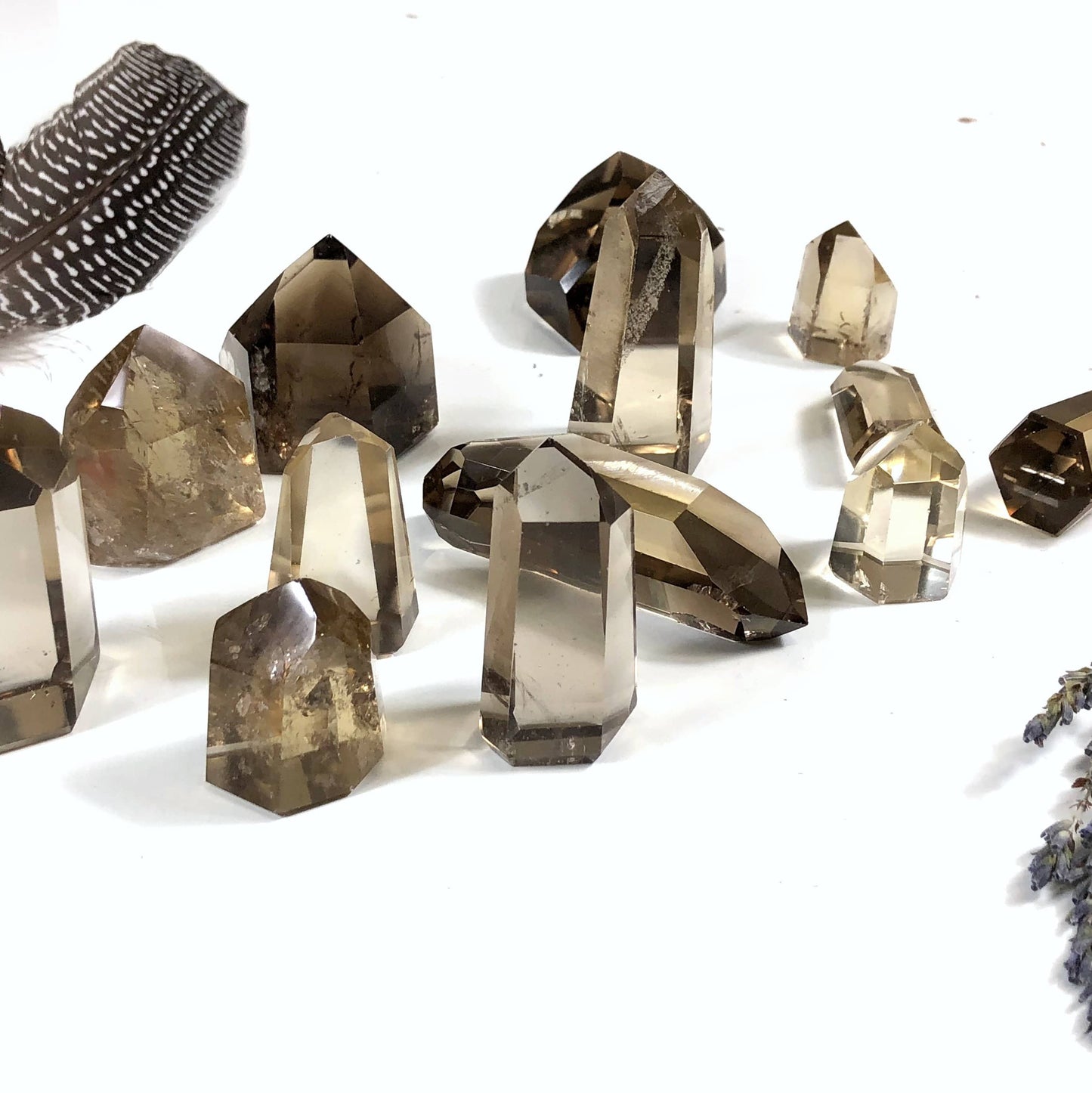 Polished Natural Citrine Crystal Points  (EX-101)