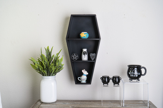 Coffin Shelving Display