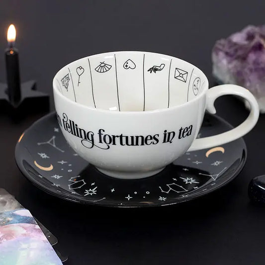 Fortune Telling Ceramic Teacup image 0