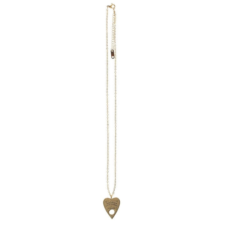 Talking Board Planchette Necklace On Greeting Card image 4