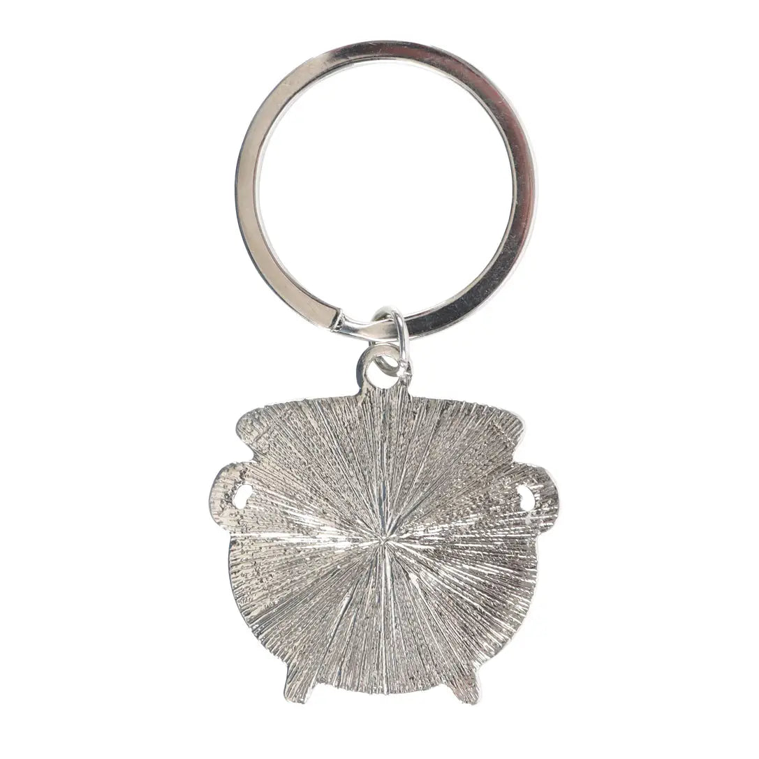 Gothic Witches Brew Cauldron Keyring image 1