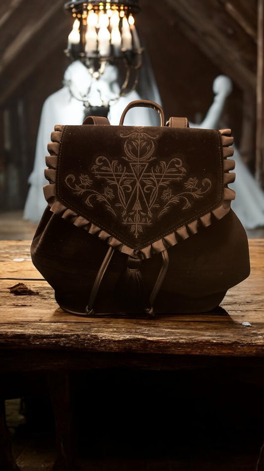 Witchy Velvet Backpack