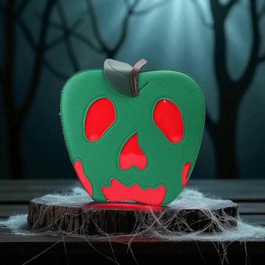 Halloween Skull Apple Crossbody