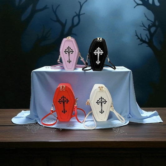 Gothic Cross Coffin Purse