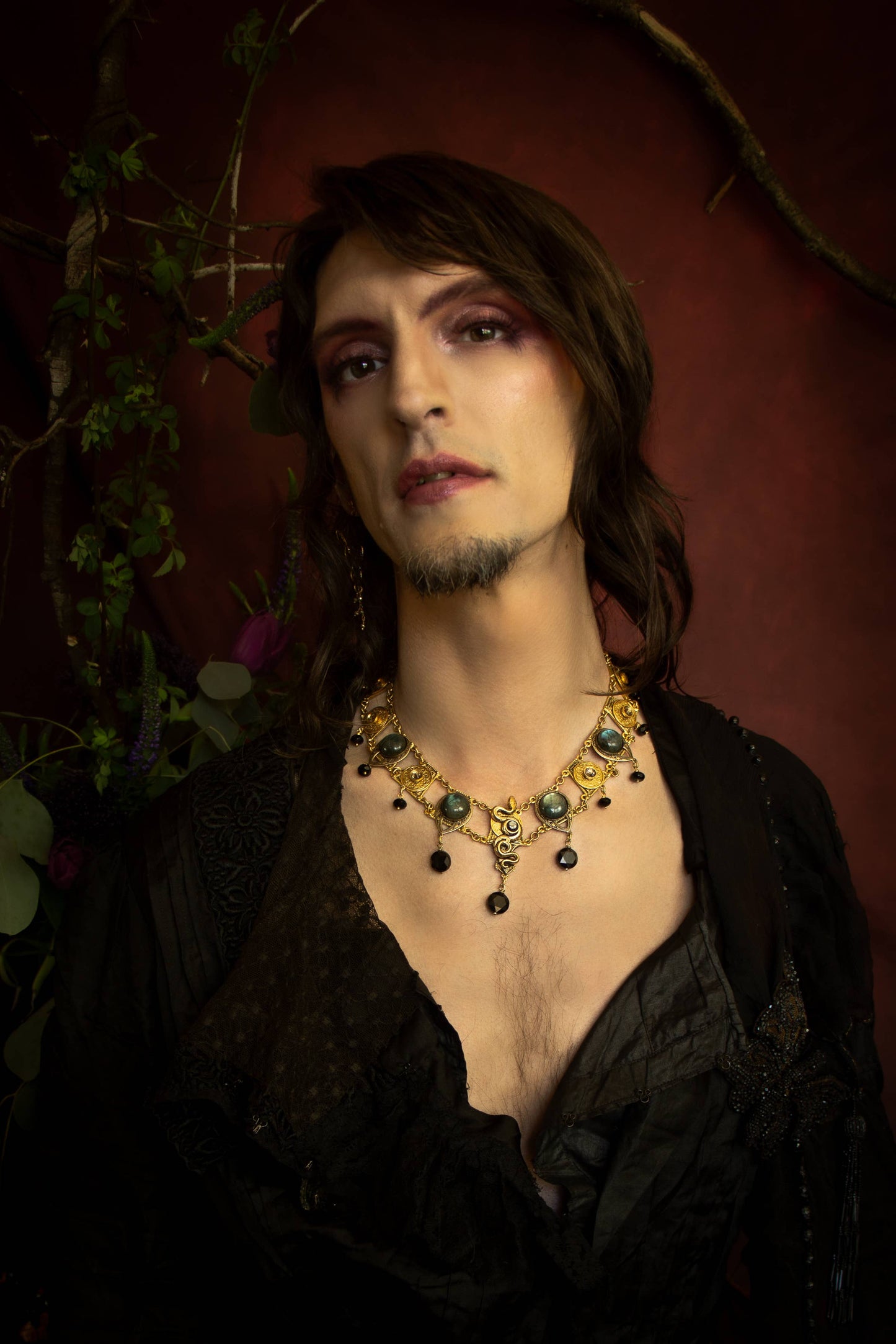 Rising Serpent Coin Collar