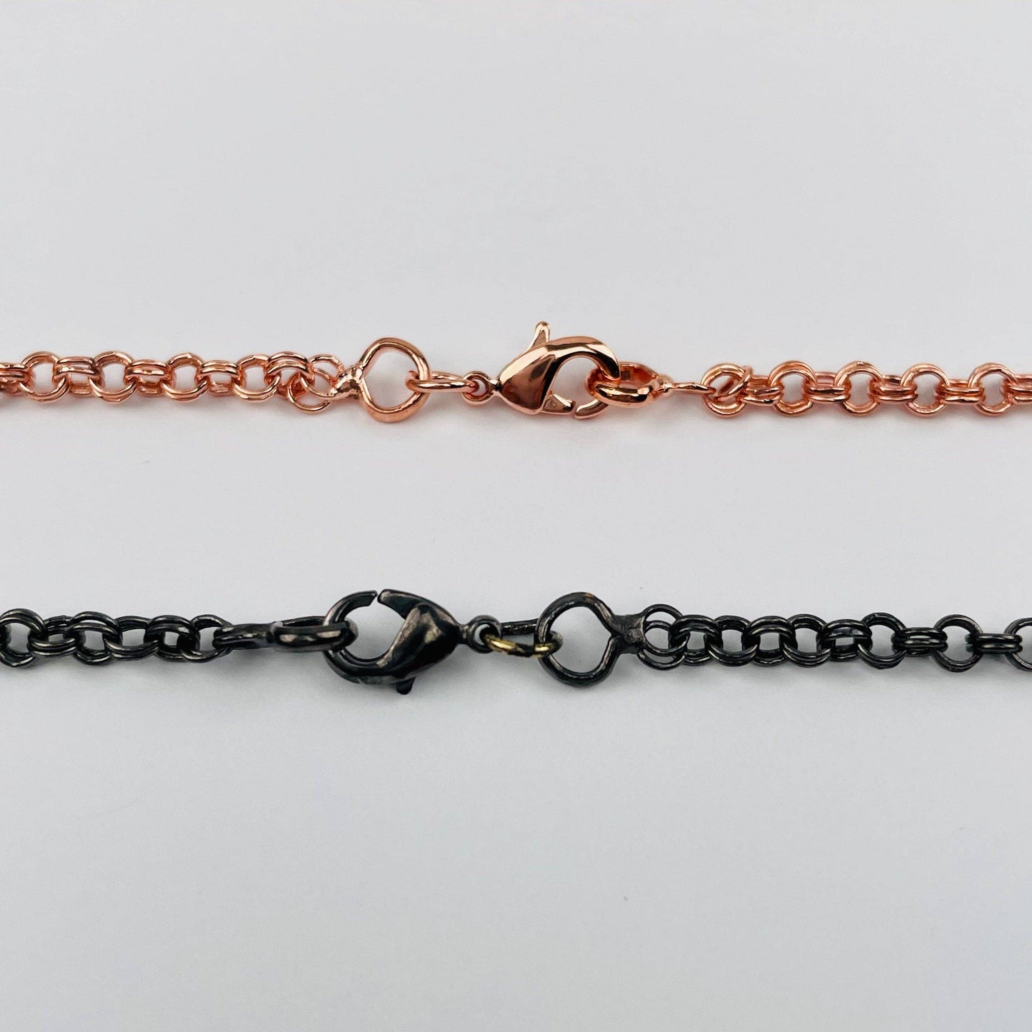 Crystal Double Chain Necklace - You Select Style