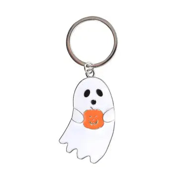Ghost Hug Halloween Keyring image 2