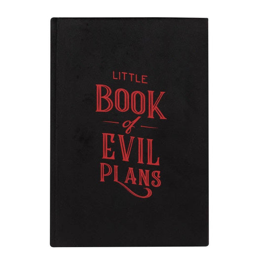 Little Book of Evil Plans Velvet A5 Journal