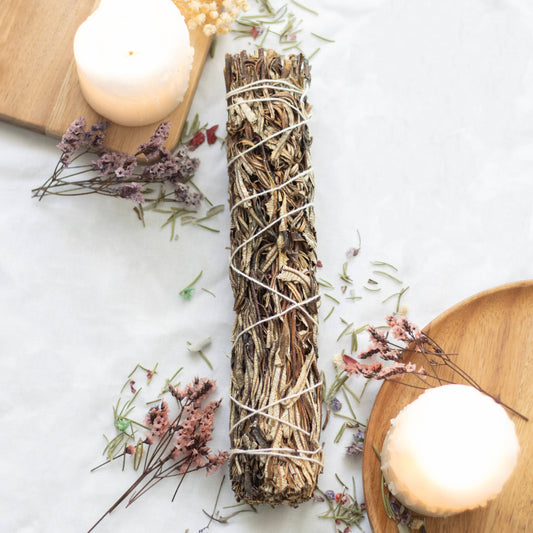 22.5cm Large Black Sage Smudge Stick Wand