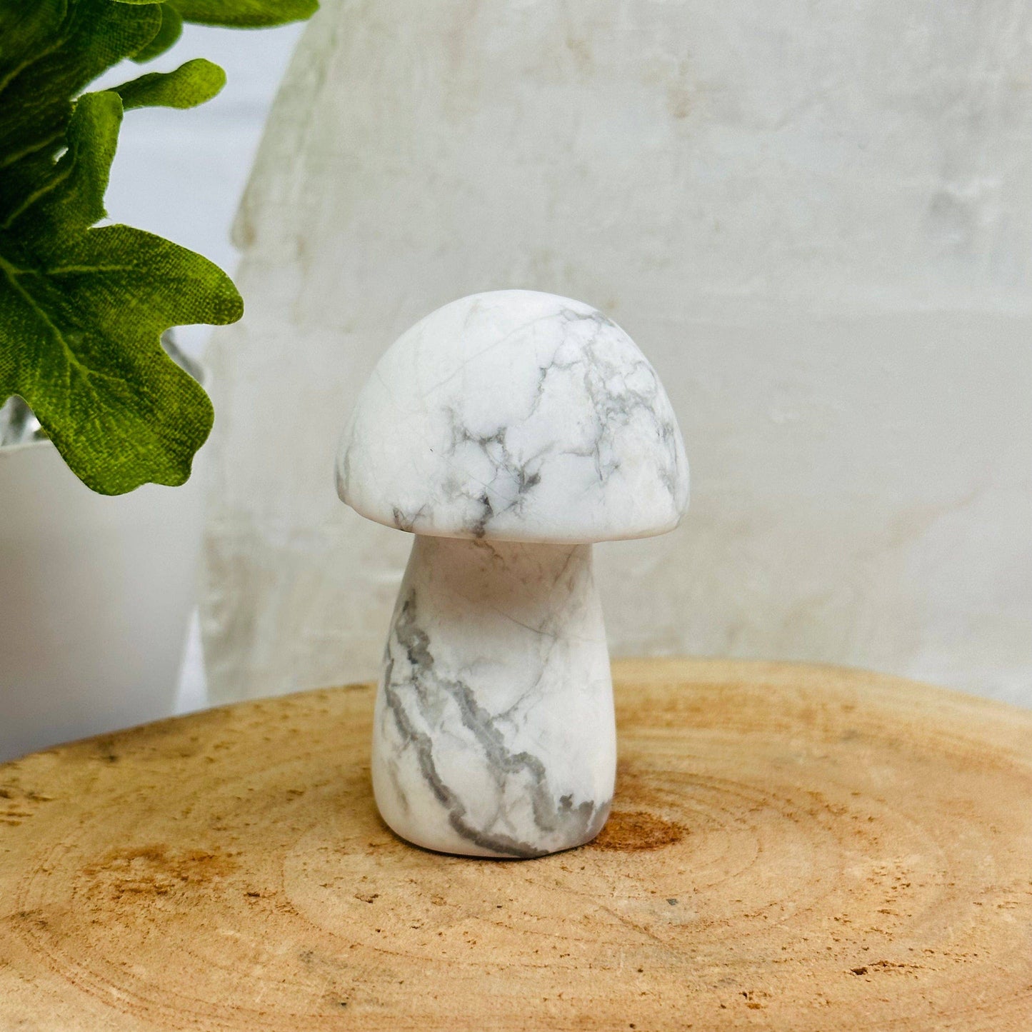 Crystal Gemstone Mushrooms Carving - You Choose Stone