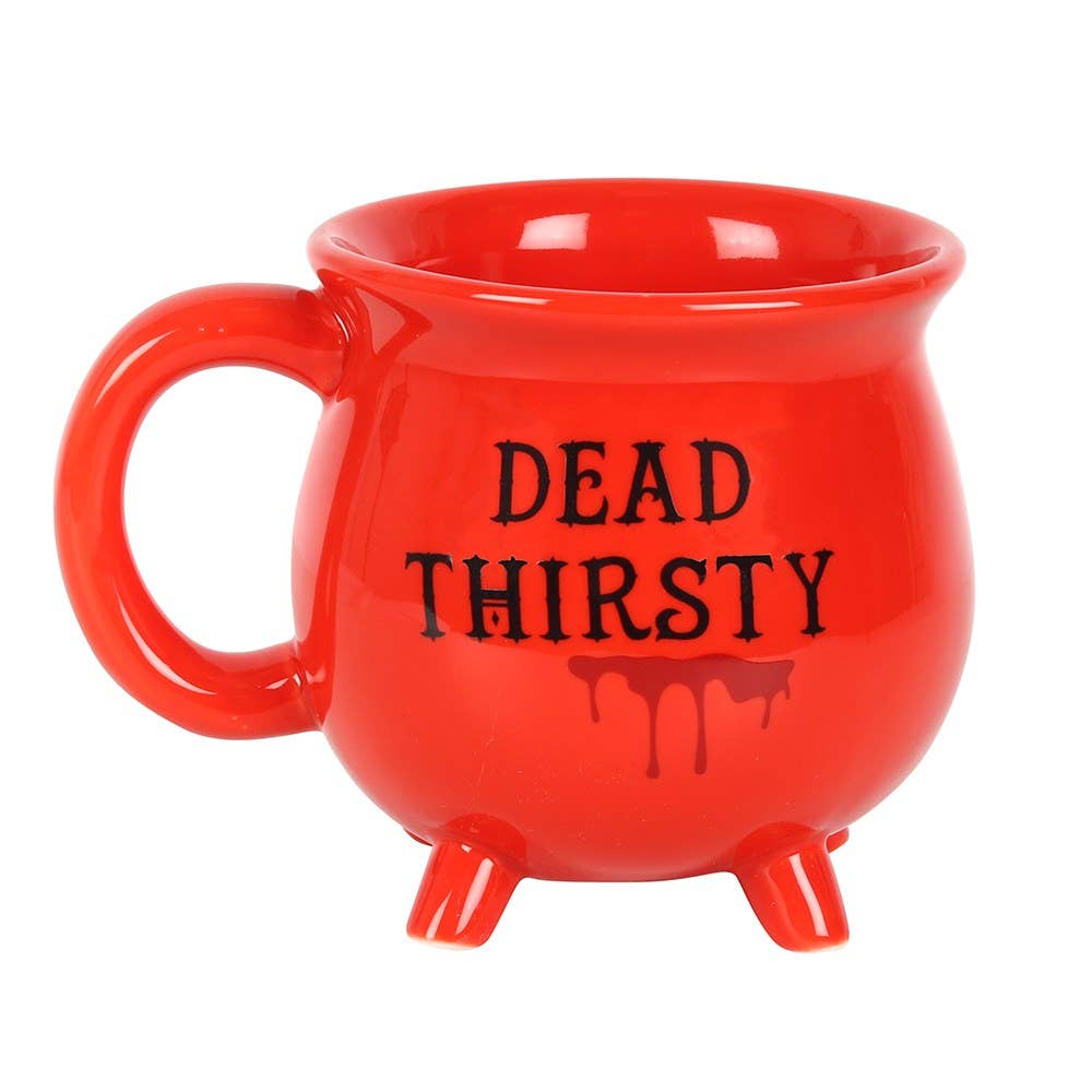 Dead Thirsty Red Cauldron Mug
