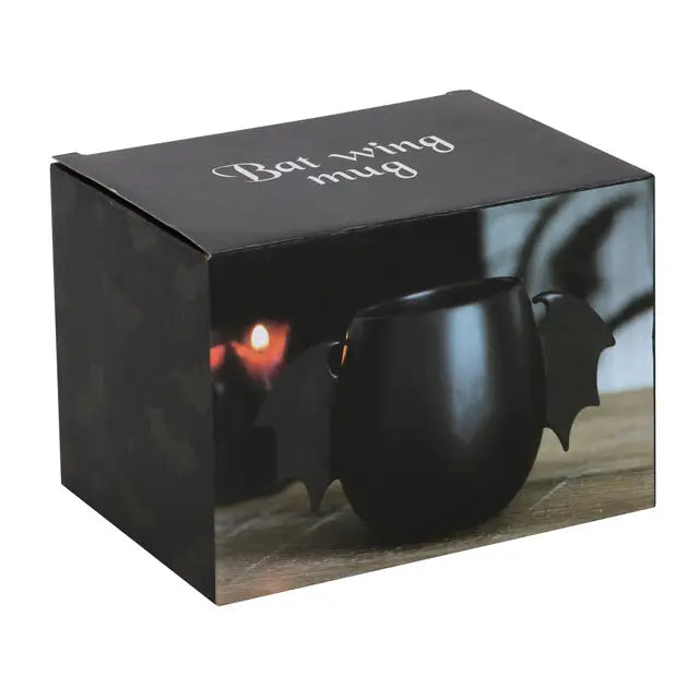 Gothic Bat Wing Rounded Mug image 3
