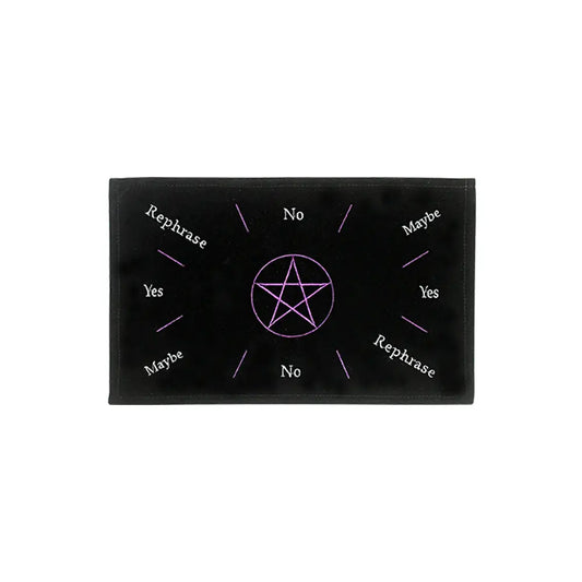 Embroidered Pentacle Pendulum Mat image 0