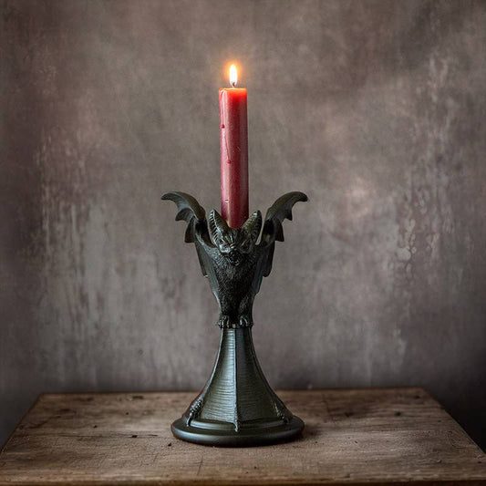Vespertilio Haunted Mansion Bat Candle Holder