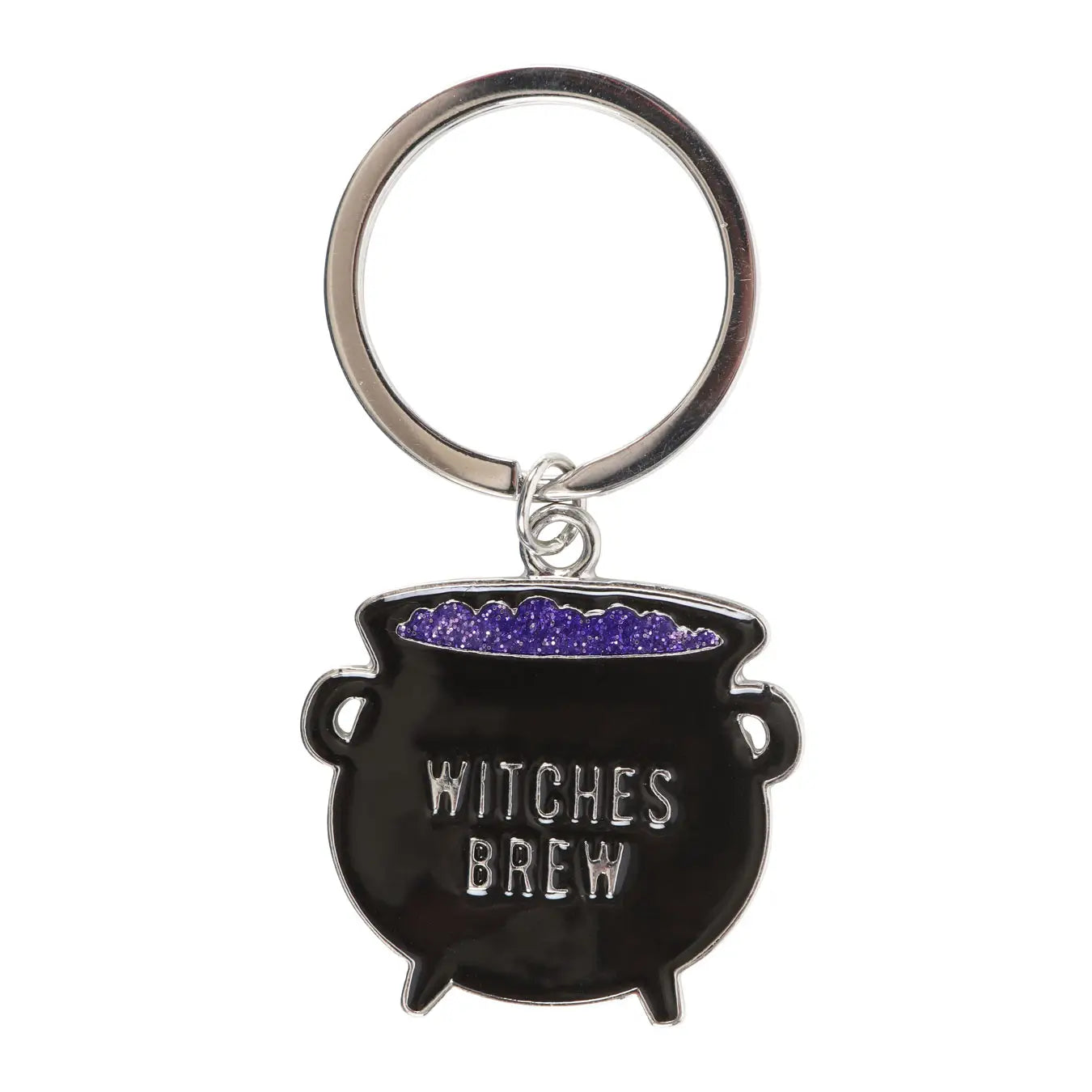 Gothic Witches Brew Cauldron Keyring image 3