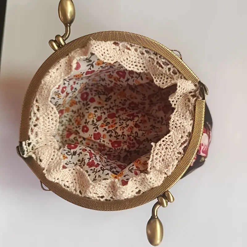 Vintage Floral Coin Purse