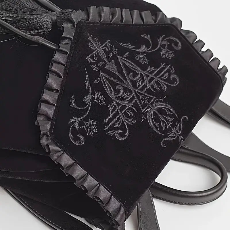 Witchy Velvet Backpack